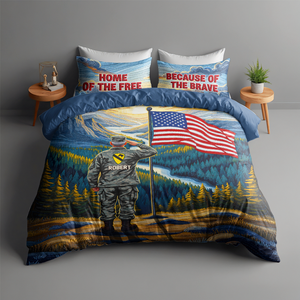 Military Quilt Bedding Set, Personalized Gifts For Veteran 01pgpu010725