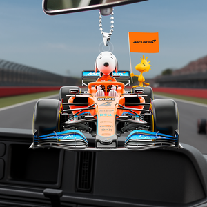 Red Buddy Racer Car Ornament - Personalized Gifts For Movie Lovers 02NALU210725