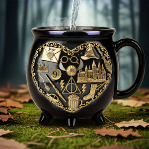 Personalized Halloween Gifts For Movie Fans Ceramic Cauldron Mug 03natn210825
