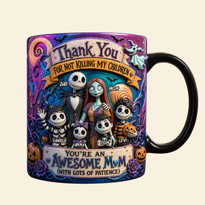 Patient Mom With Michievous Kids Magic Mug - Personalized Mother's Day Gifts For Wife 05qhdt240526