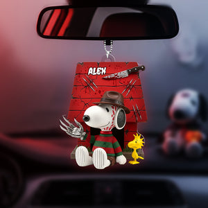 Horror Character Car Ornament - Personalized Gifts For Horror Lovers 02pgta180825