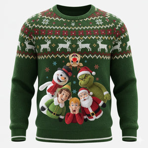 Funny Holiday Ugly Sweater - Personalized Christmas Gifts 02NAQN051125