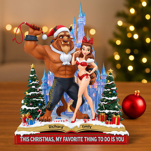 Enchanted Couple Acrylic Plaque – Personalized Gifts For Couple 06naqn170925