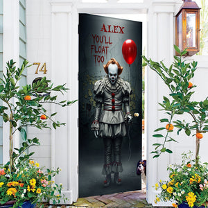 Horror Character Door Cover - Personalized Gifts For Horror Lovers 02pgta200825