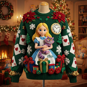 Enchanted Dreams Ugly Sweater - Personalized Gifts For Fantasy Lovers 09PALU011125