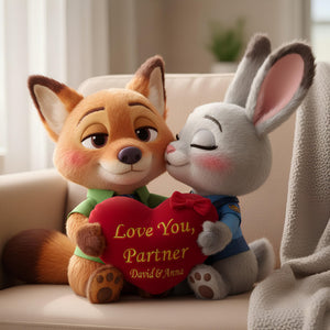 Coworker Couple Pillow - Personalized Gifts For Couple Pillow 02PGLU081225