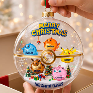 Fun Inflated Creatures Acrylic Ornament, Personalized Gifts For Family 01qhdt280826