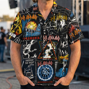 Anthemic Def Leppard Hawaiian Shirt, Personalized Gifts For Rock Fan 02qhta030726