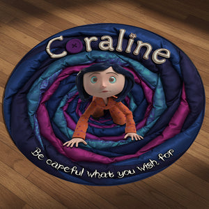 Christmas Gifts For Horror Fans Quilted Round Mat 04patn061025