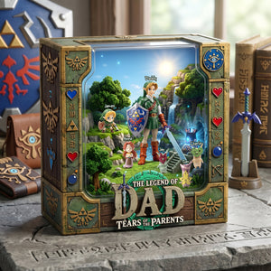 The Legend Of Dad Acrylic Plaque - Personalized Gifts For Father 06OHLU200526
