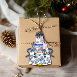 Baking Apron Ornament - Personalized Gifts For Cooking Lovers 01pglu071125