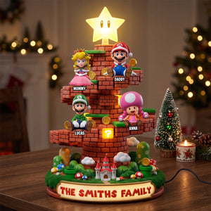 Game Retro Acrylic Light Box - Personalized Gifts For Family 03patn191026