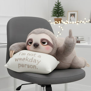 Sloth Coworker Pillow, Personalized Gifts For Coworker 02ohdt151125