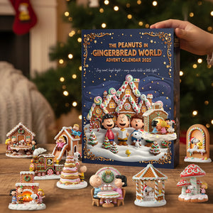 Gingerbread Advent Calendar Acrylic Blind Box - Gifts For Christmas 07palu271025