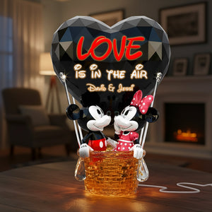 Cute Balloon Couple Light Box - Personalized Gifts For Couple 05tolu161225