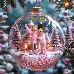 Girly Friendship Acrylic Ornament, Personalized Gifts For Besties 02qhtn131125mg
