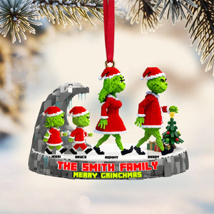 Walking Together Family Acrylic Ornament - Personalized Gift For Family 06OHLU151025