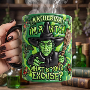 Magical Green Character Magic Mug - Personalized Gifts 02hudh100926