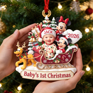 Lovely Baby Acrylic Ornament - Personalized Christmas Gifts 01tydh110826