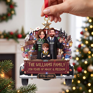 250 Years Of Magical & Freedom Christmas Ornament - Personalized Gifts For Family 03tytn2508526