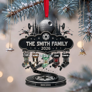 Warriors Merry Christmas Stockings Acrylic Ornament - Personalized Christmas Gifts For Family 05ohlu030926