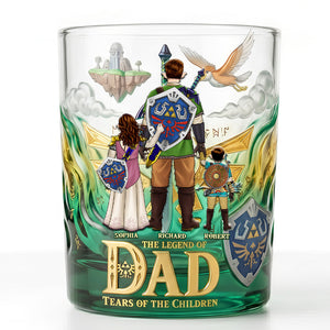Celebrate Dad Wins Round Glass, Personalized Gifts For Dads 01qhdt290426