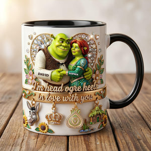 Forever Love Accent Mug - Personalized Gifts For Couple 01HUDT301225