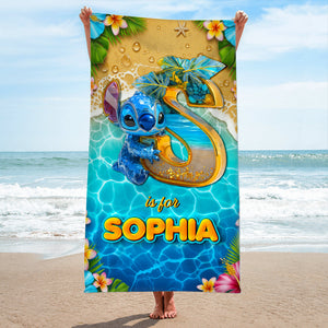 Holiday Beach Towel Personalized Gifts For Friends 03TGDT110725
