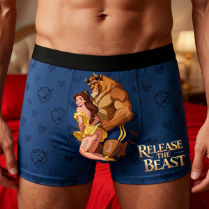 Release Couple Love Man Boxer - Personalized Gifts For Him,Husband, Boyfriend 01QHLU301225