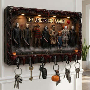 Spooky Key Hanger For Horror Lovers - Personalized Gifts For Family 04nadt170726