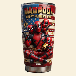 Funny Fighter Dad Tumbler - Personalized Gifts For Dads 04tydt180526