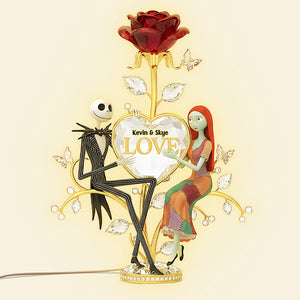 Spooky Love Light Box Personalized Gifts For Couple 03NATA281125