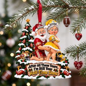 A Lifetime Of Love Old Couple Ornament - Personalized Gift For Sporty Couples 06OHLU061026