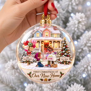 Decor Our New Home Ornament - Personalized Gifts For Newlywed Couple 05qhdh220926