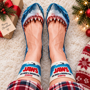Fun Big Shark Bite Socks, Personalized Gifts 05qhqn170926-Homacus