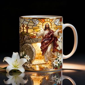 Jesus Christ Resurrection Coffee Mug - Easter Gift For Christian 04QHLU290126