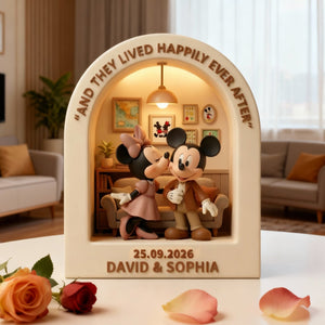 Together Forever Acrylic Plaque - Personalized Gifts For Couple 05totn070126