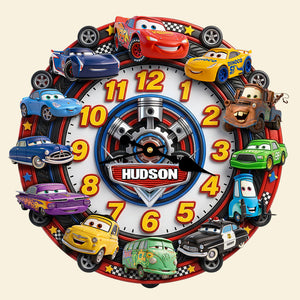 Speed Legends Wall Clock Personalized Gifts For Speed Lovers 01NADT170326