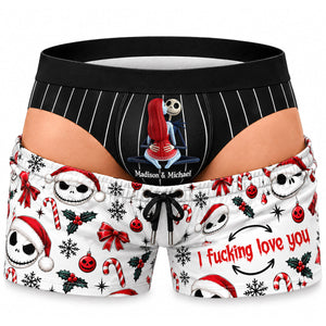 Dark Romance Couple Men's Boxers - Personalized Gifts For Him 02ohdt121026-Homacus