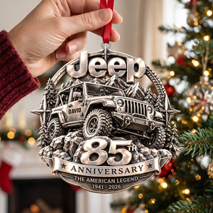 Legendary Explorer Milestone Ornament, Personalized Gifts For Off-road Lovers 09qhtn121026