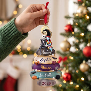 Spooky Family Acrylic Ornament - Personalized Gifts For Family 01natn081026-Homacus
