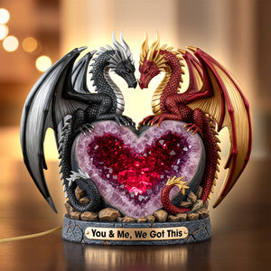 Fantasy Love Acrylic Light Box - Personalized Gifts For Couples 04PGQN271125