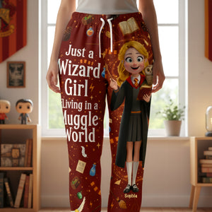 Fantasy Girl Pajama Pants - Personalized Gifts 05naqn091225