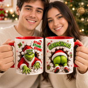 Mischievous Christmas Accent Mug - Personalized Christmas Gifts 05ttdh151026