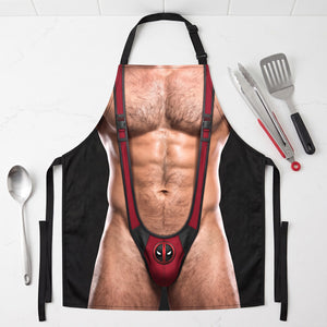 Funny Men Aprons - Personalized Gifts For Husband, Boyfriends Aprons 01NATN190826