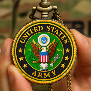 Personalized Gifts For Veteran Pocket Watch 02hutn100725