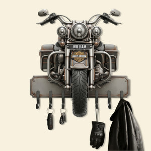 Motorcycle Racing Key Hanger - Personalized Gift For Biker 05NADT050725