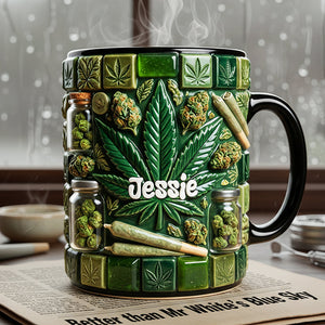 Canabis Coffee Mug - Personalized Gifts For Stoner 01tota090126