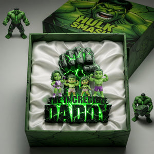 The Strongest Dad Acrylic Plaque - Personalized Gifts For Dads 02palu020526