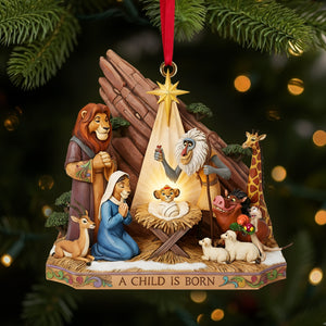 Born Of A Pride Nativity Christmas Ornament - Gifts For Movie Fans 05QHLU240925